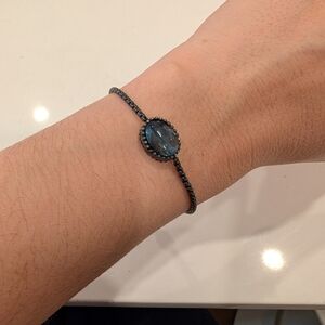 Elegant Blue Stone Bracelet